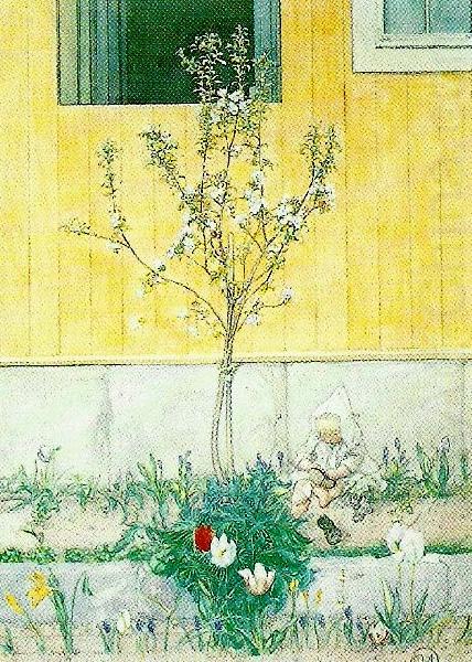Carl Larsson hellbergs minsta china oil painting image